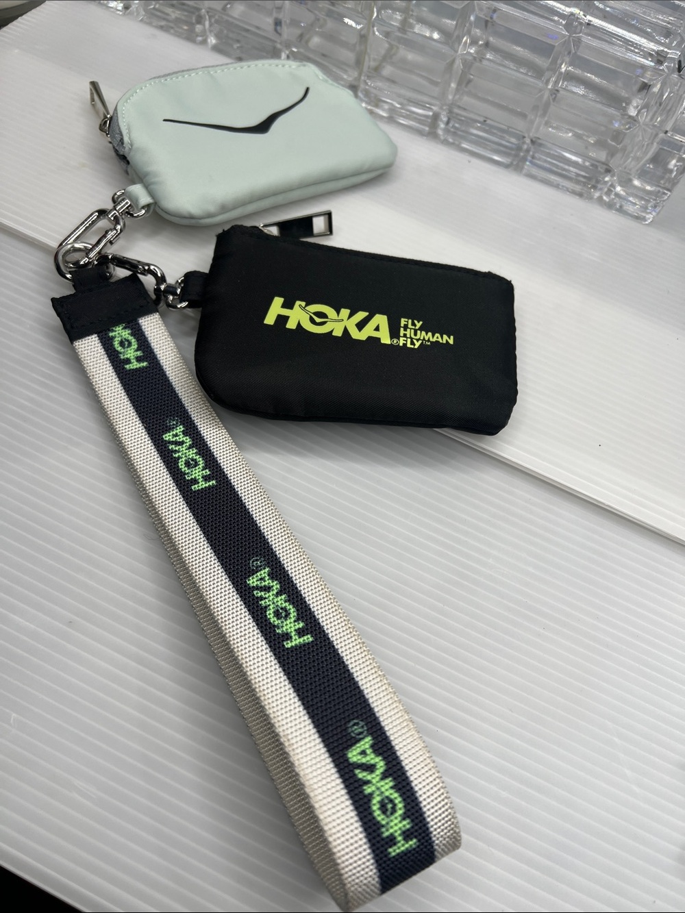 HOKA Fly Human Fly 2 Detachable Zippered Pouches 8” Strap